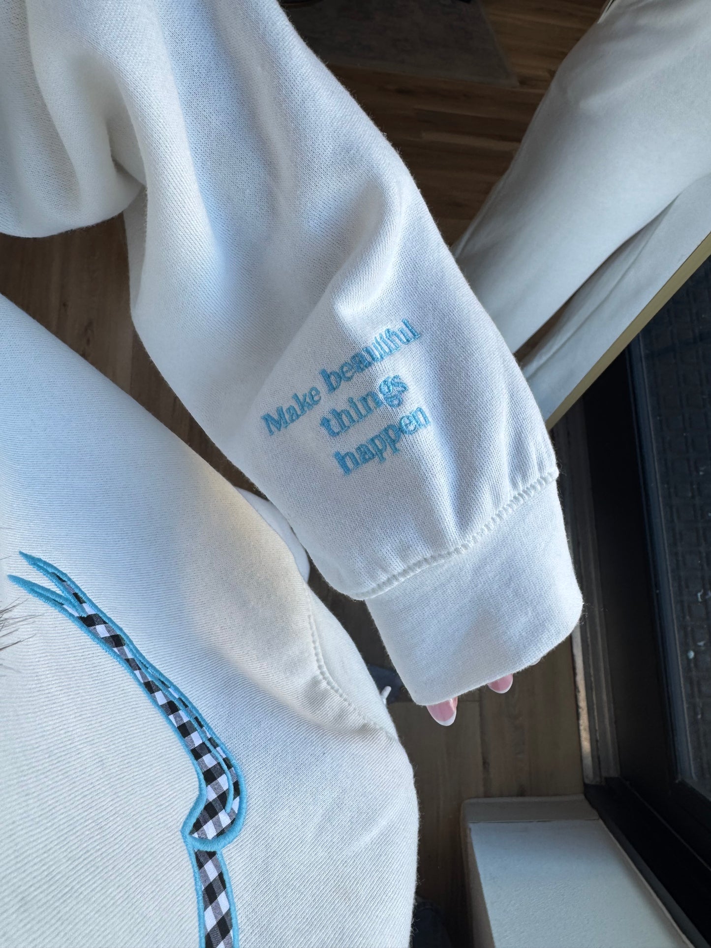 Bow Detail Hoodie Set