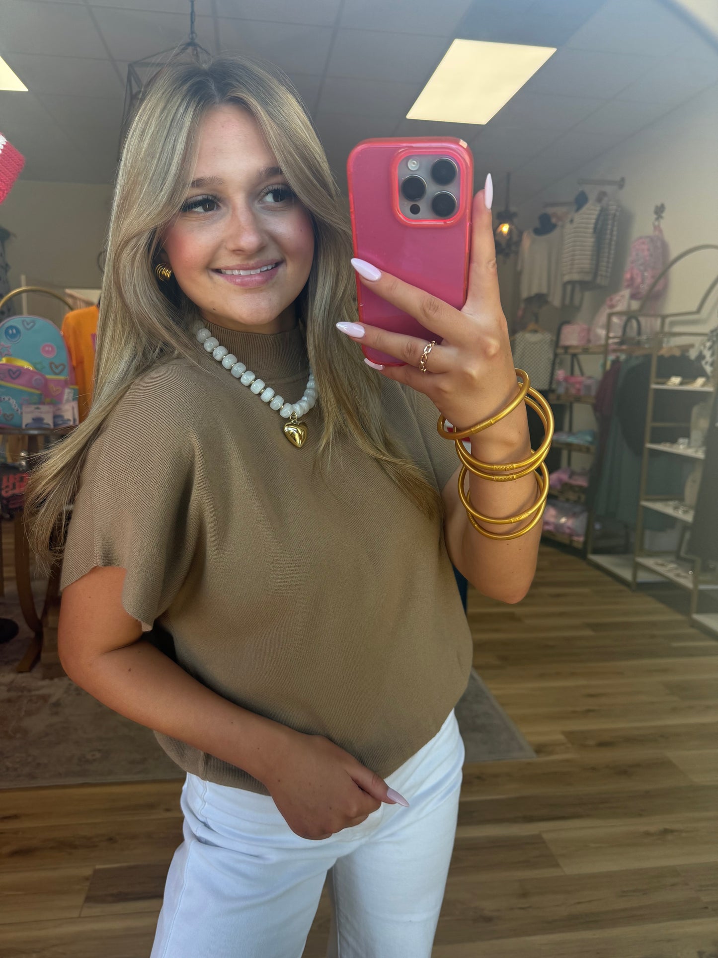 The Carmel Mock Neck Shirt