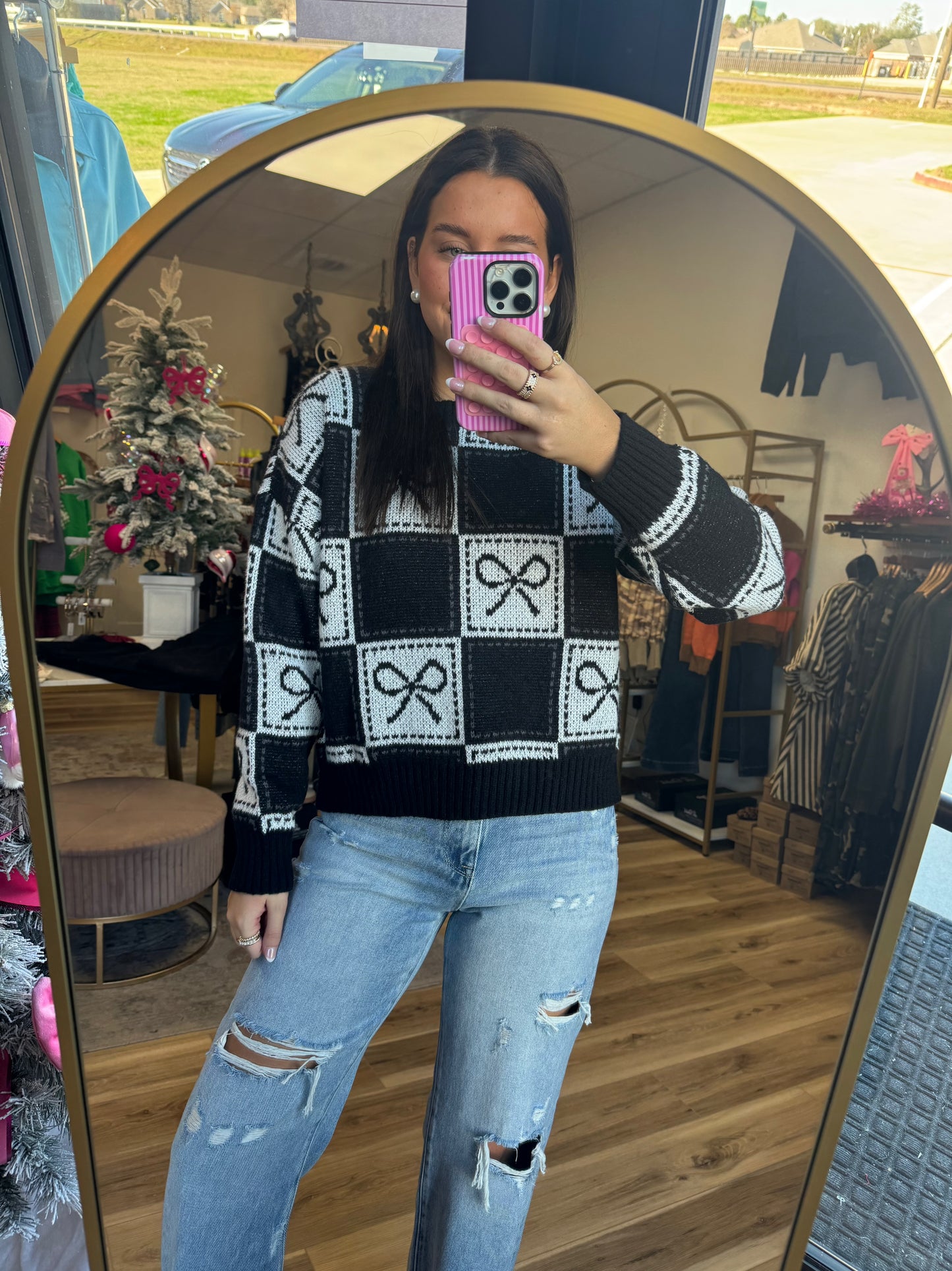 Statement Bow Sweater