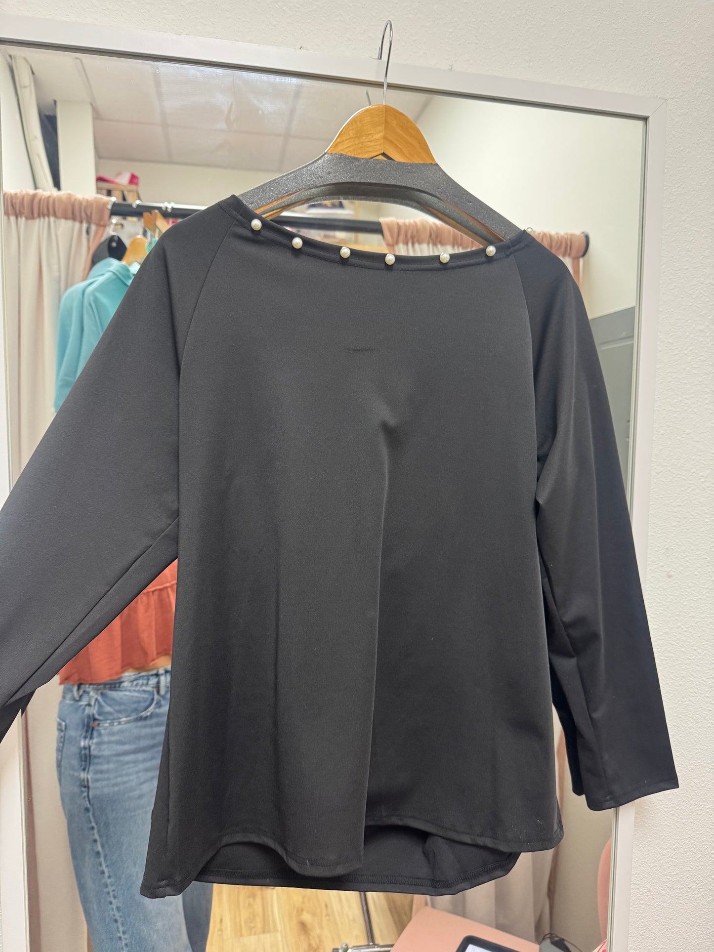 Pearl Detail Sweatshirt