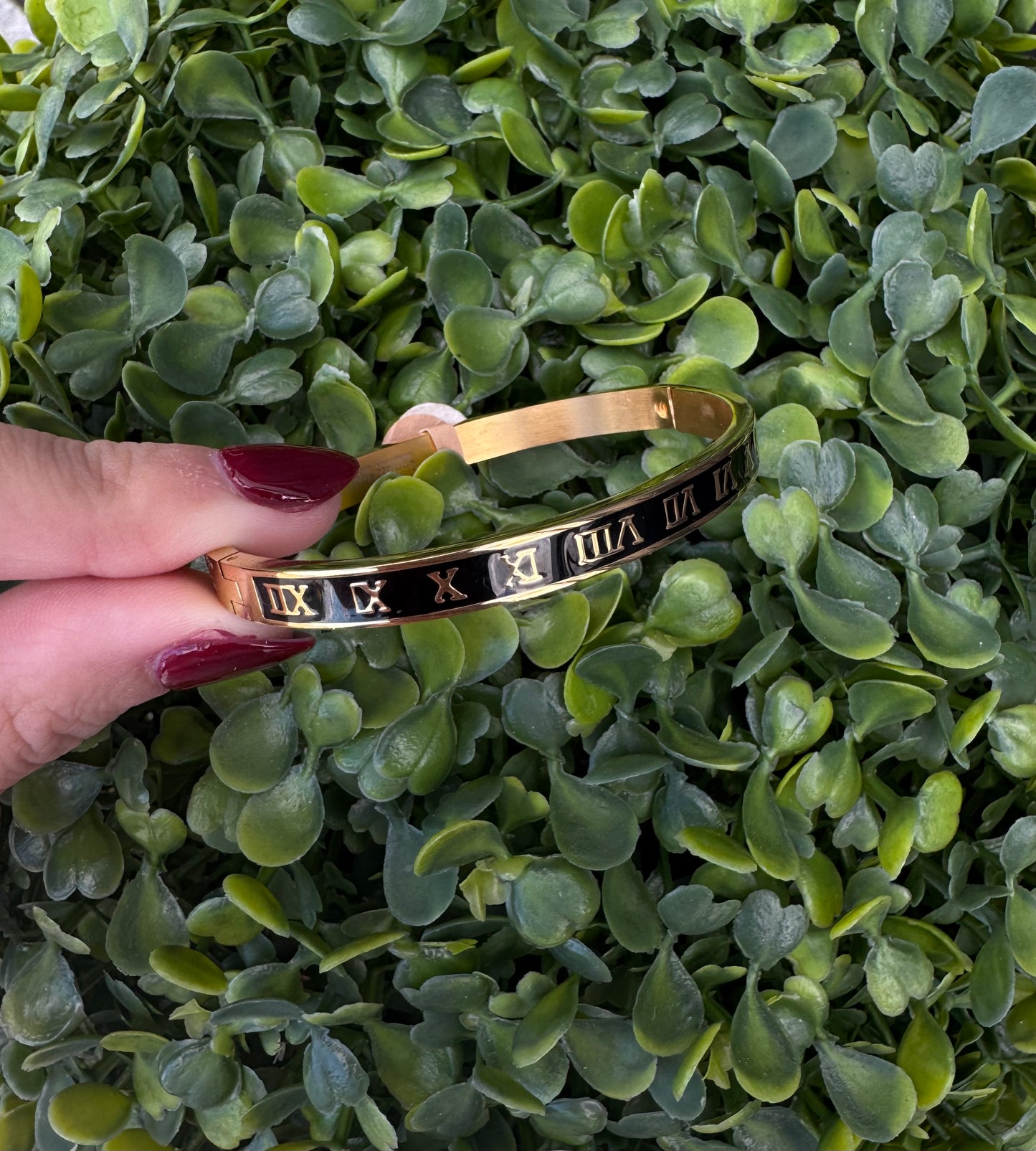 Golden luxe bangle