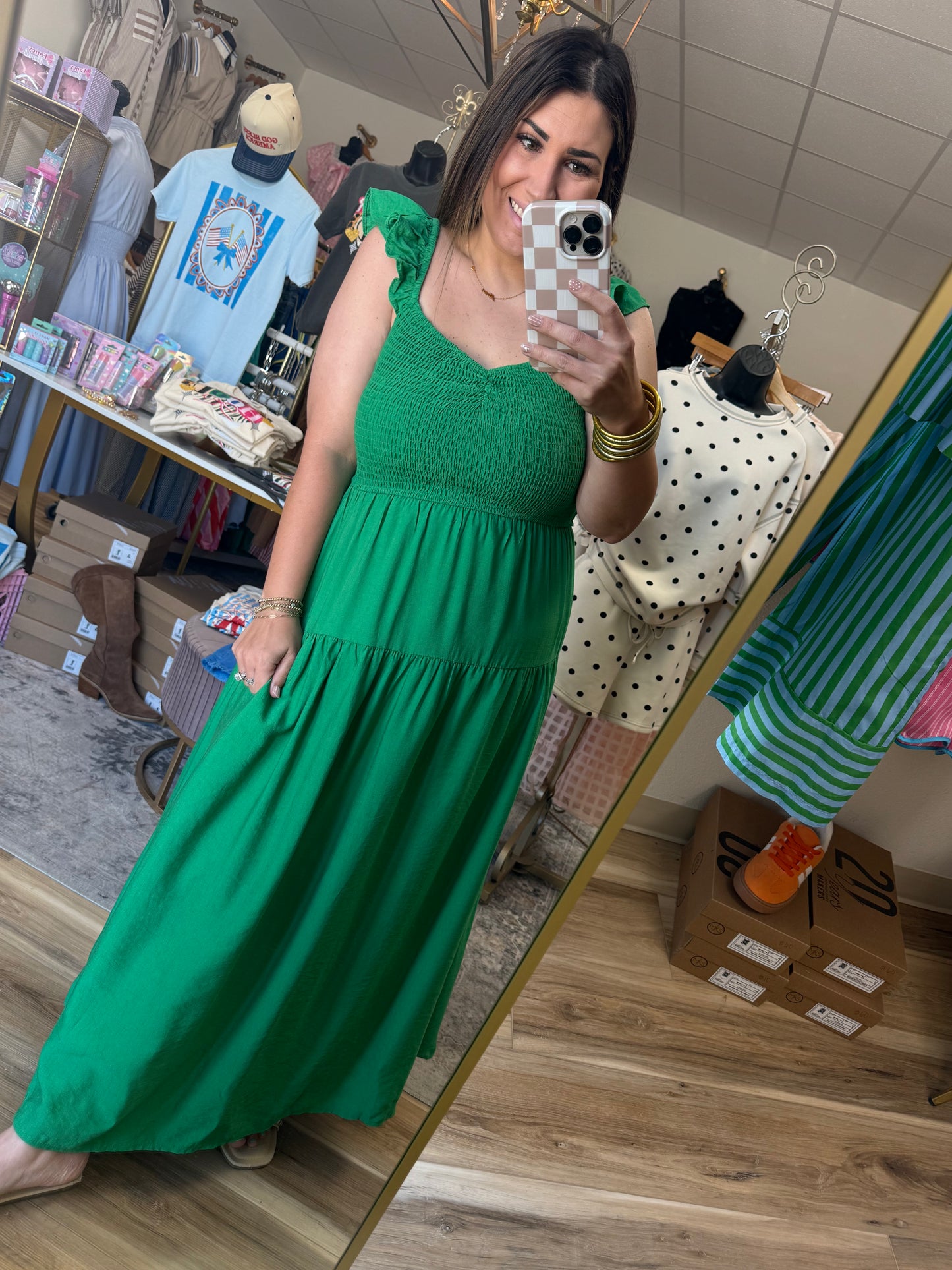 Kelly Green Maxi