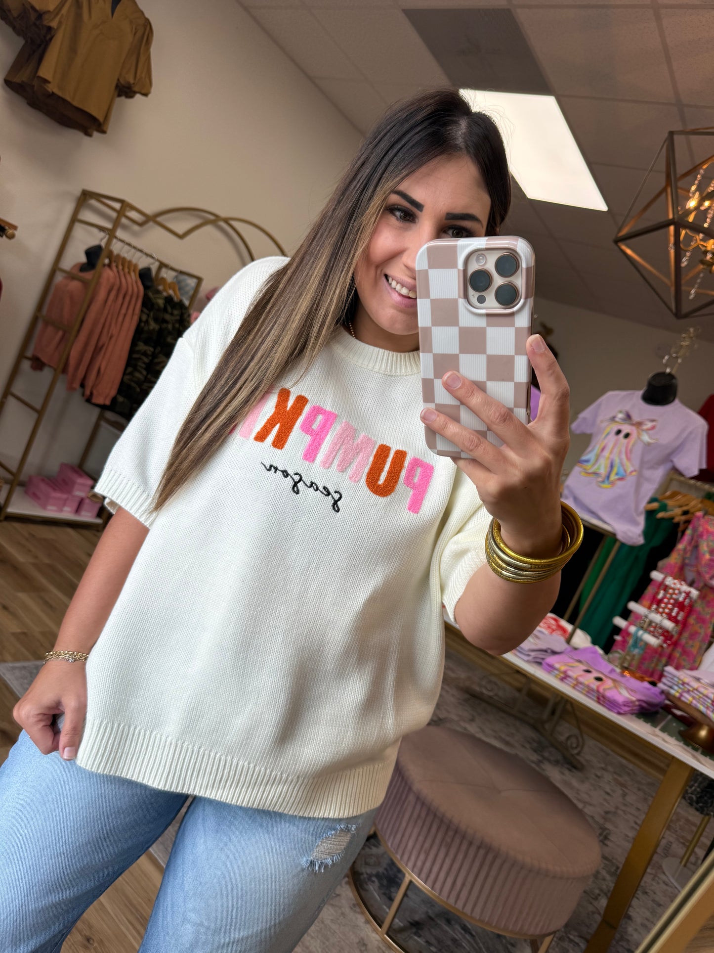 Pumpkin Season Knit Sweater