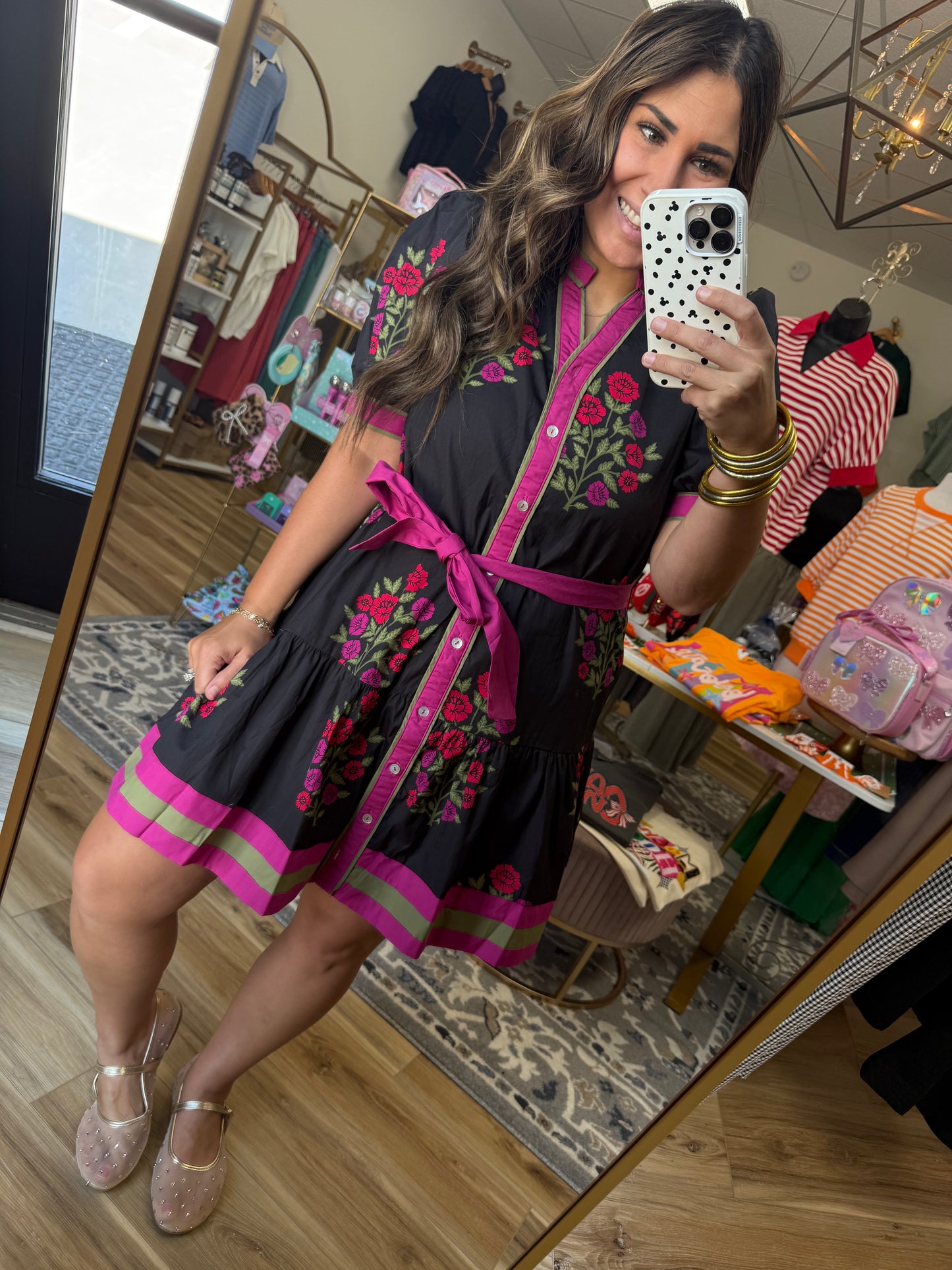 Black In Bloom Dress