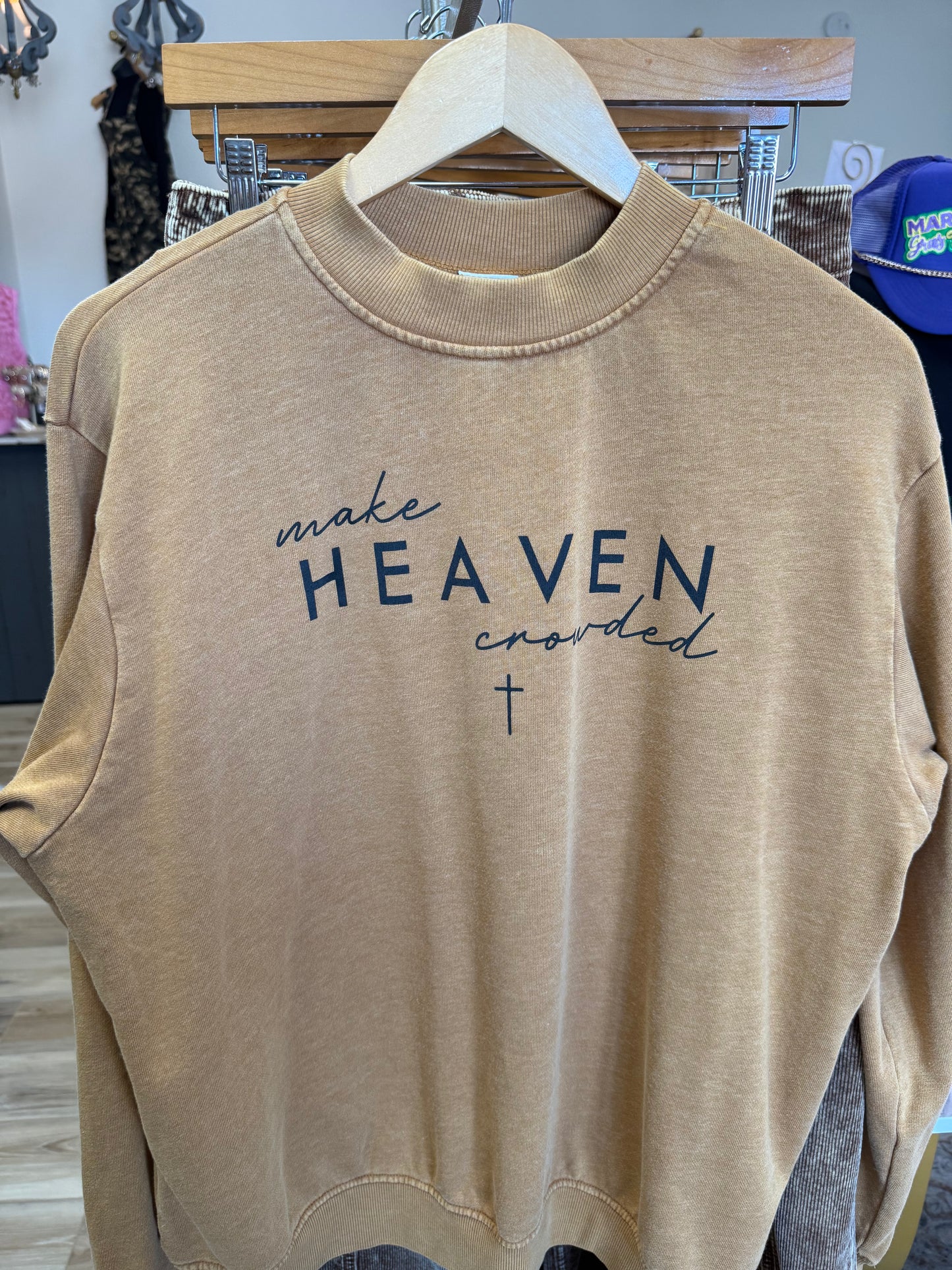 Make Heaven Crowded Sweater
