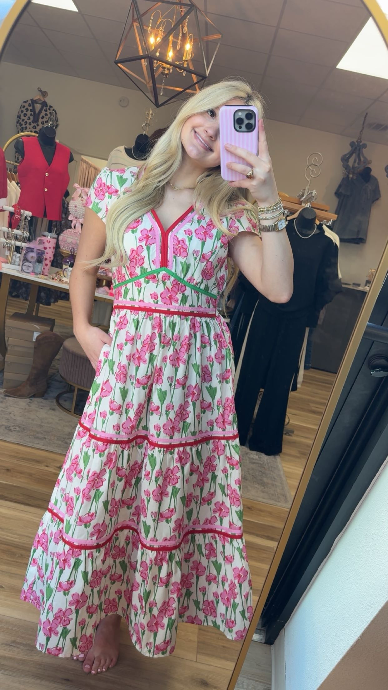 In Bloom Floral Maxi Dress