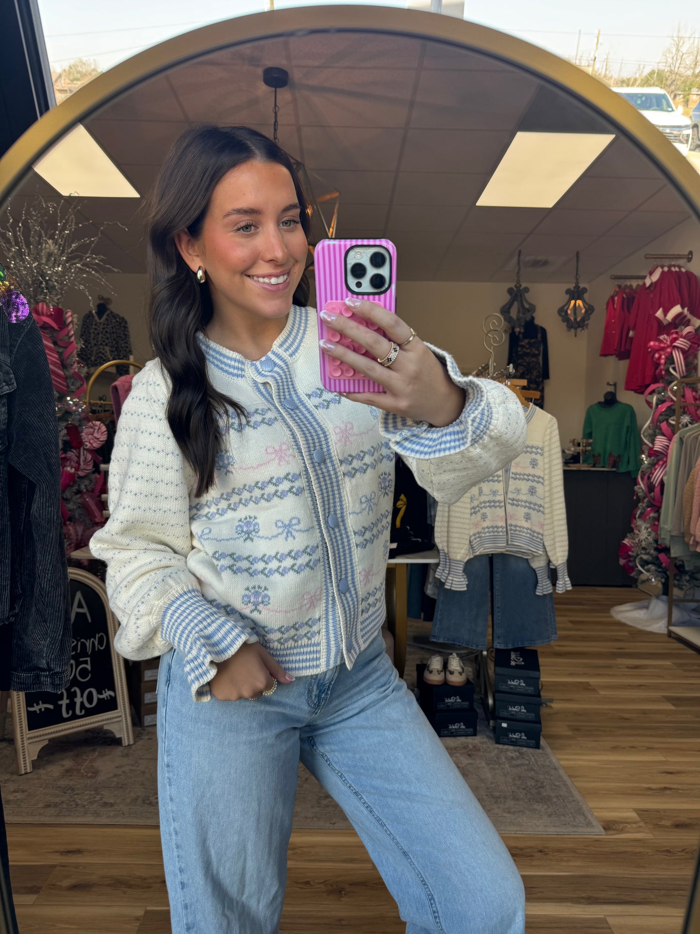 Sweet Little Things Cardigan (blue)