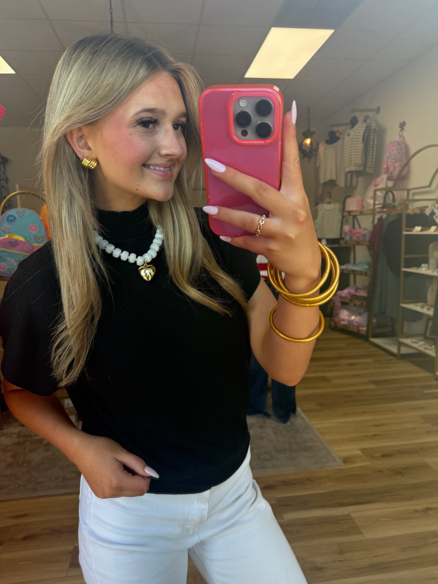 The Black Mock Neck Shirt