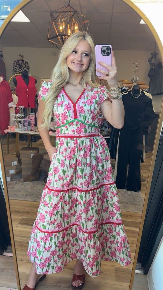 In Bloom Floral Maxi Dress