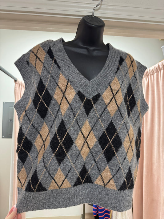 Neutral Sweater Vest