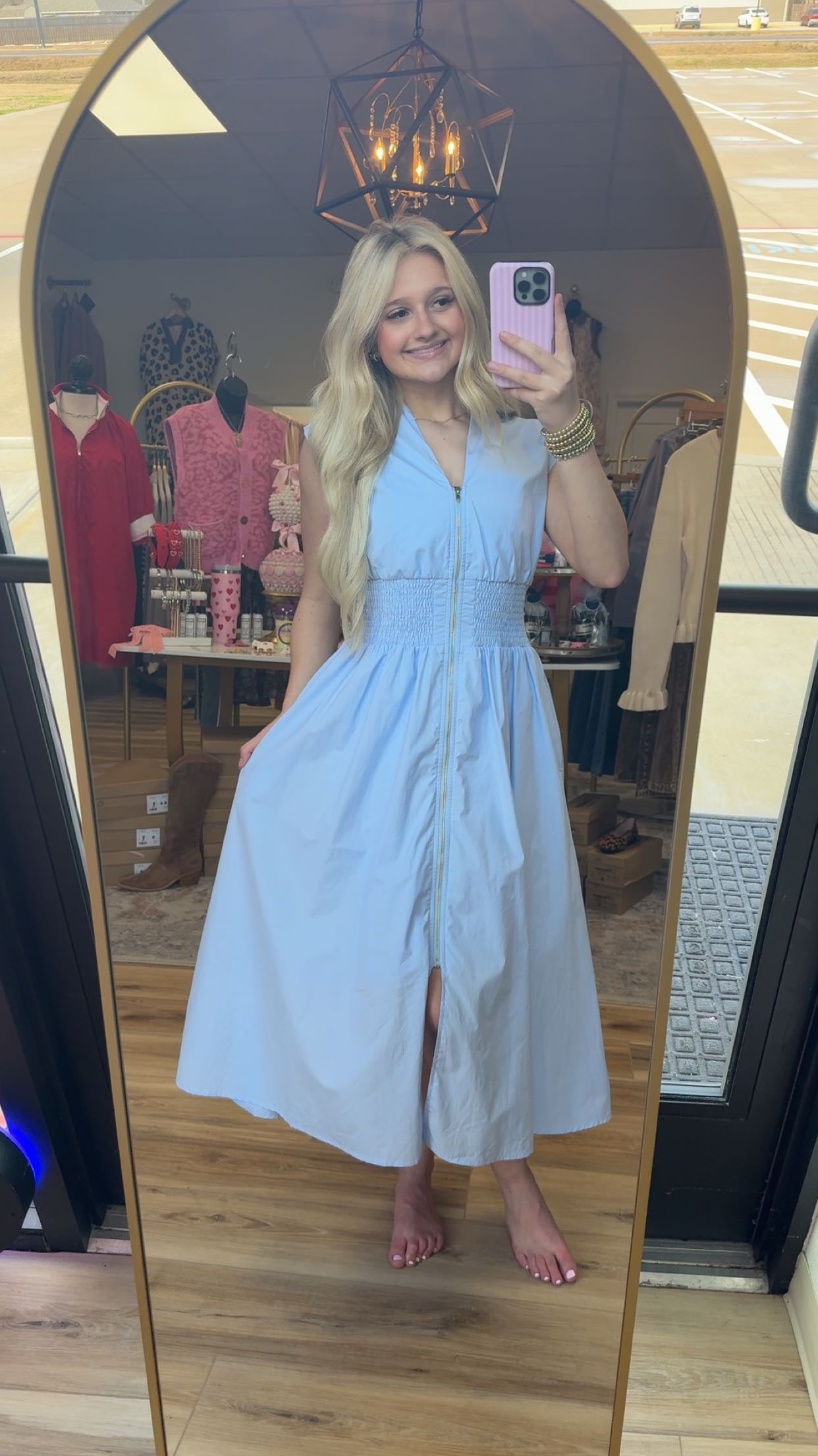 Baby Blues Spring Maxi