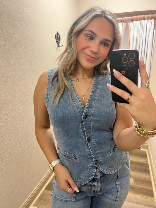 Denim Vest