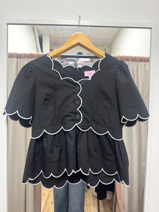 Sweetheart Scallop Top