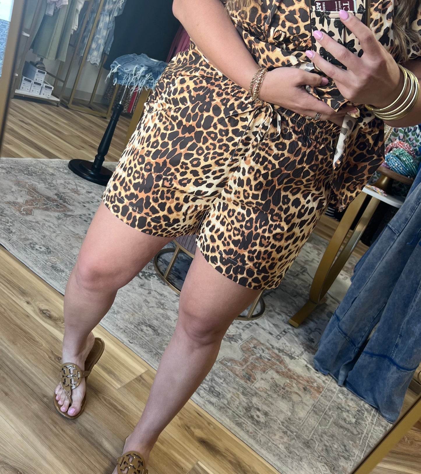 Leopard Shorts