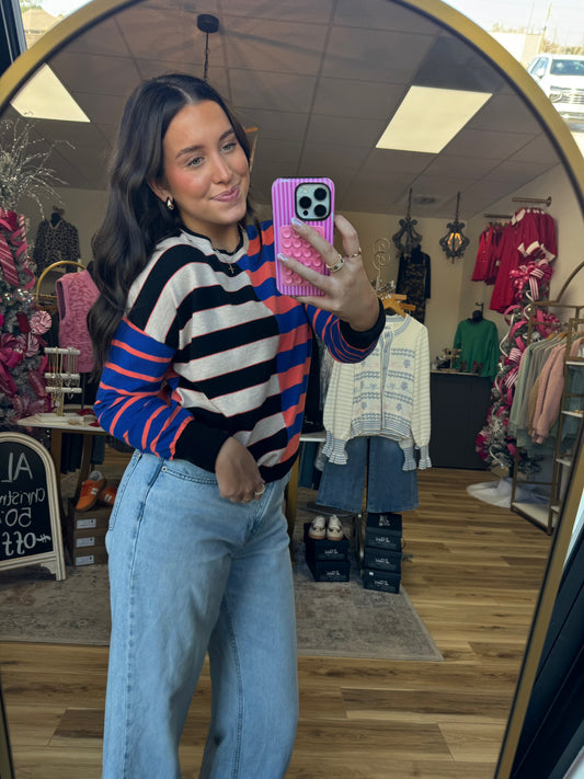 Bold Line Stripe Top