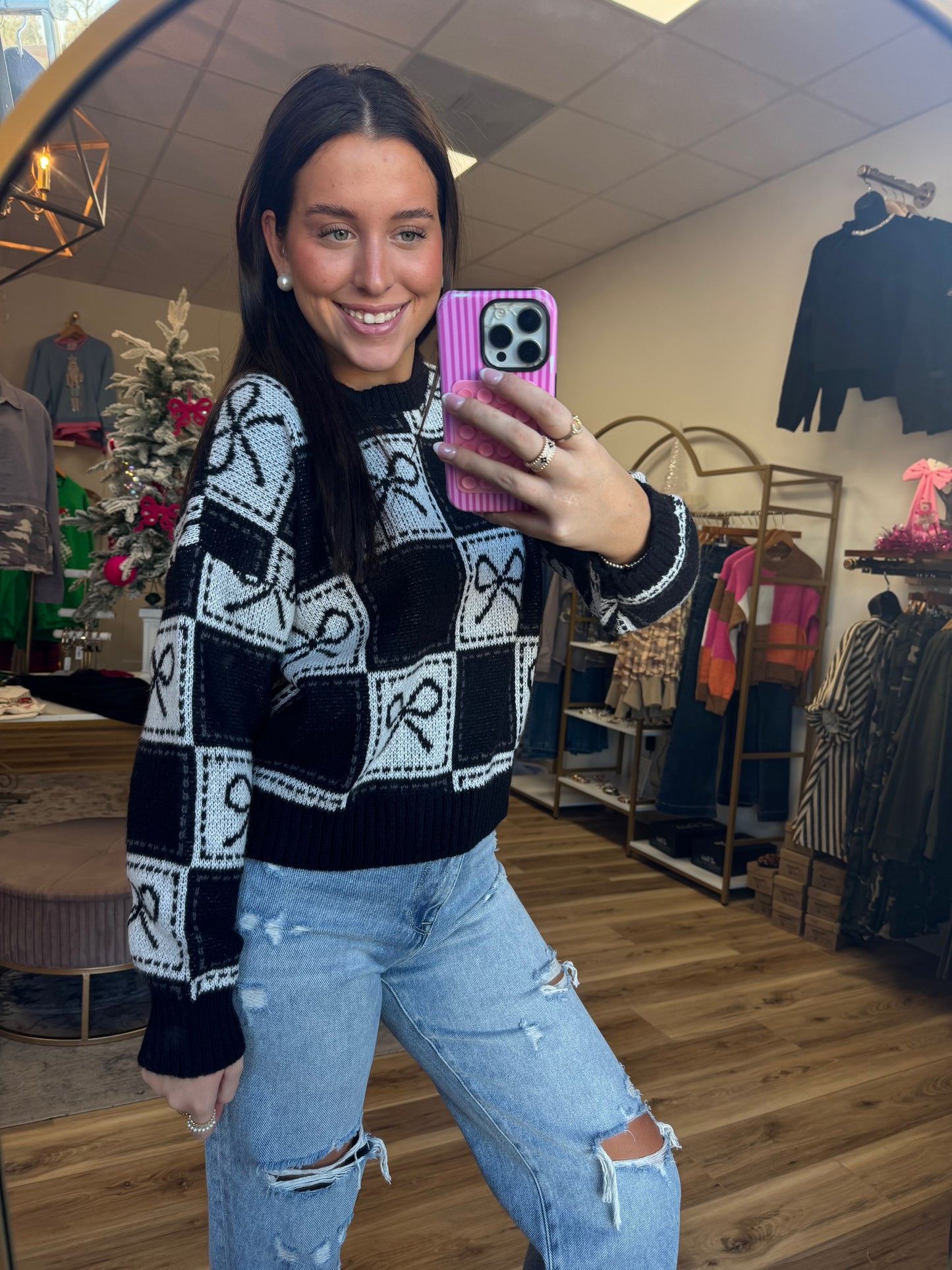 Statement Bow Sweater