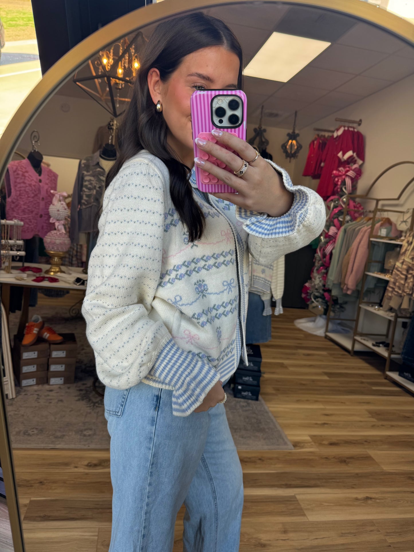 Sweet Little Things Cardigan (blue)