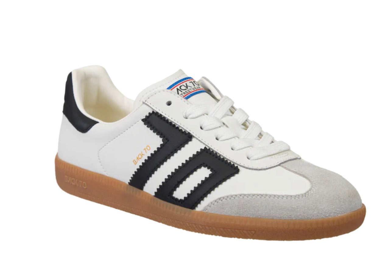 White/Black Back 70 Sneakers