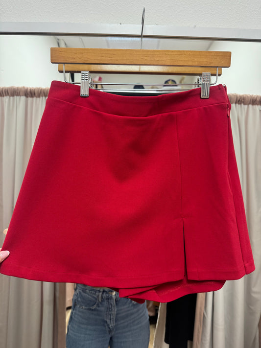 Red Skort