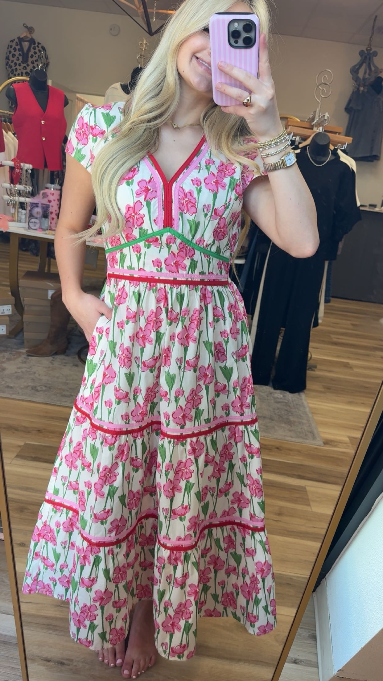 In Bloom Floral Maxi Dress