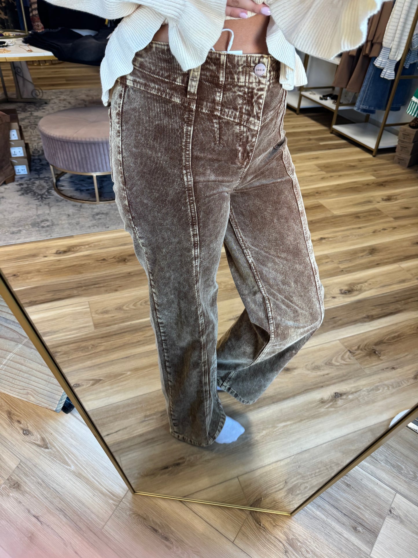 Brown Corduroy Pants