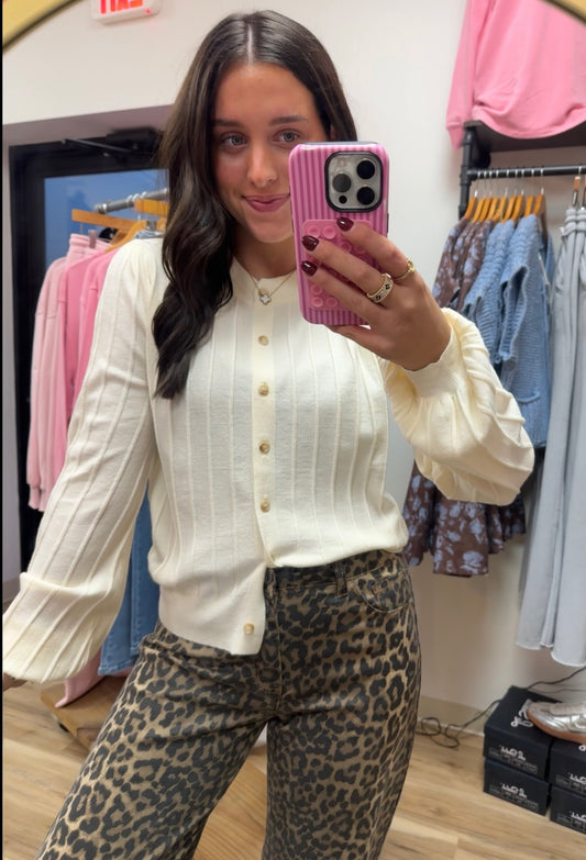 The Ivory Muse Cardigan