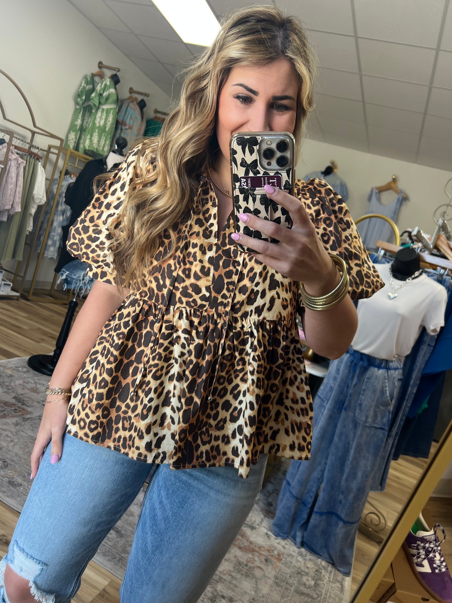 Leopard Top