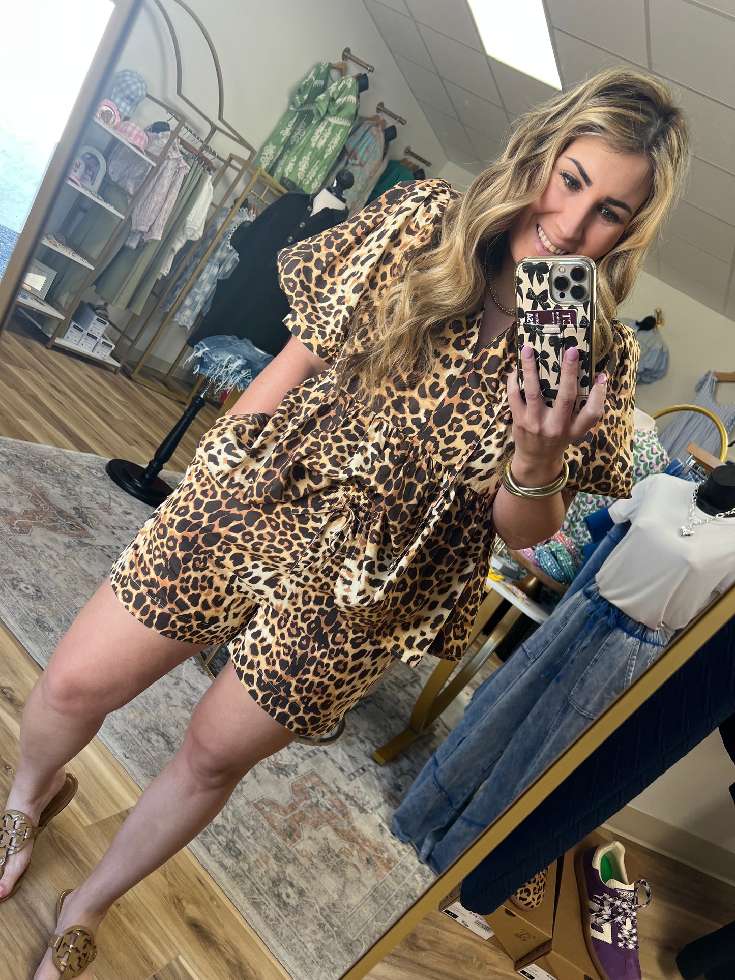 Leopard Shorts