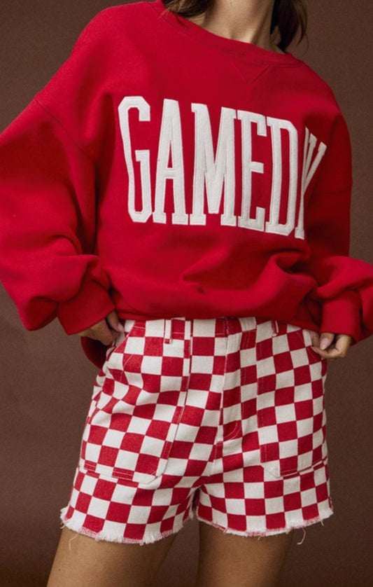 Red Gameday Sweatshirt