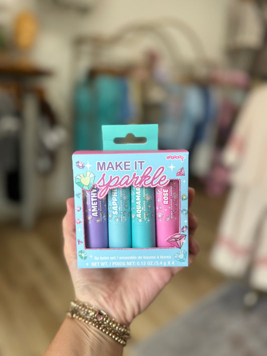 Make It Sparkle Lip Balm Set