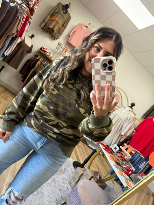 Camo Sweatshirt