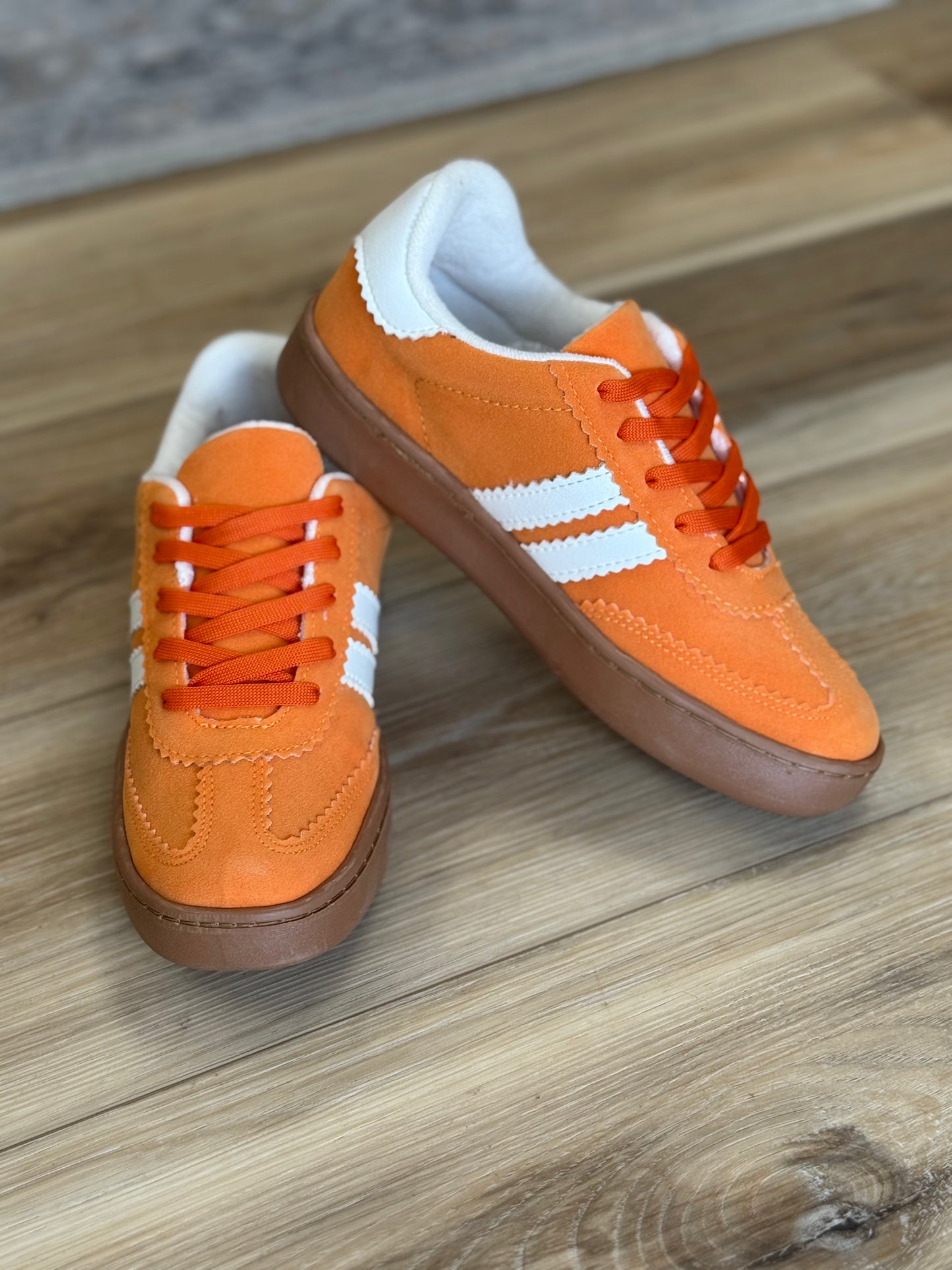 Orange Sneakers