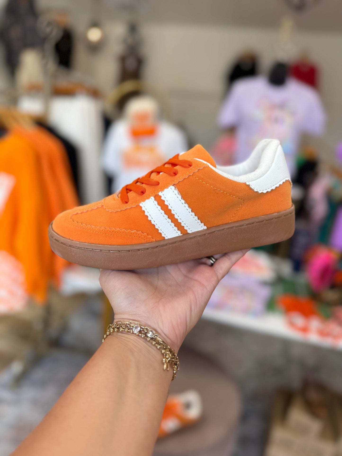 Orange Sneakers