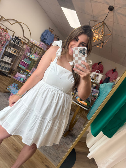 White/Pearl Dress