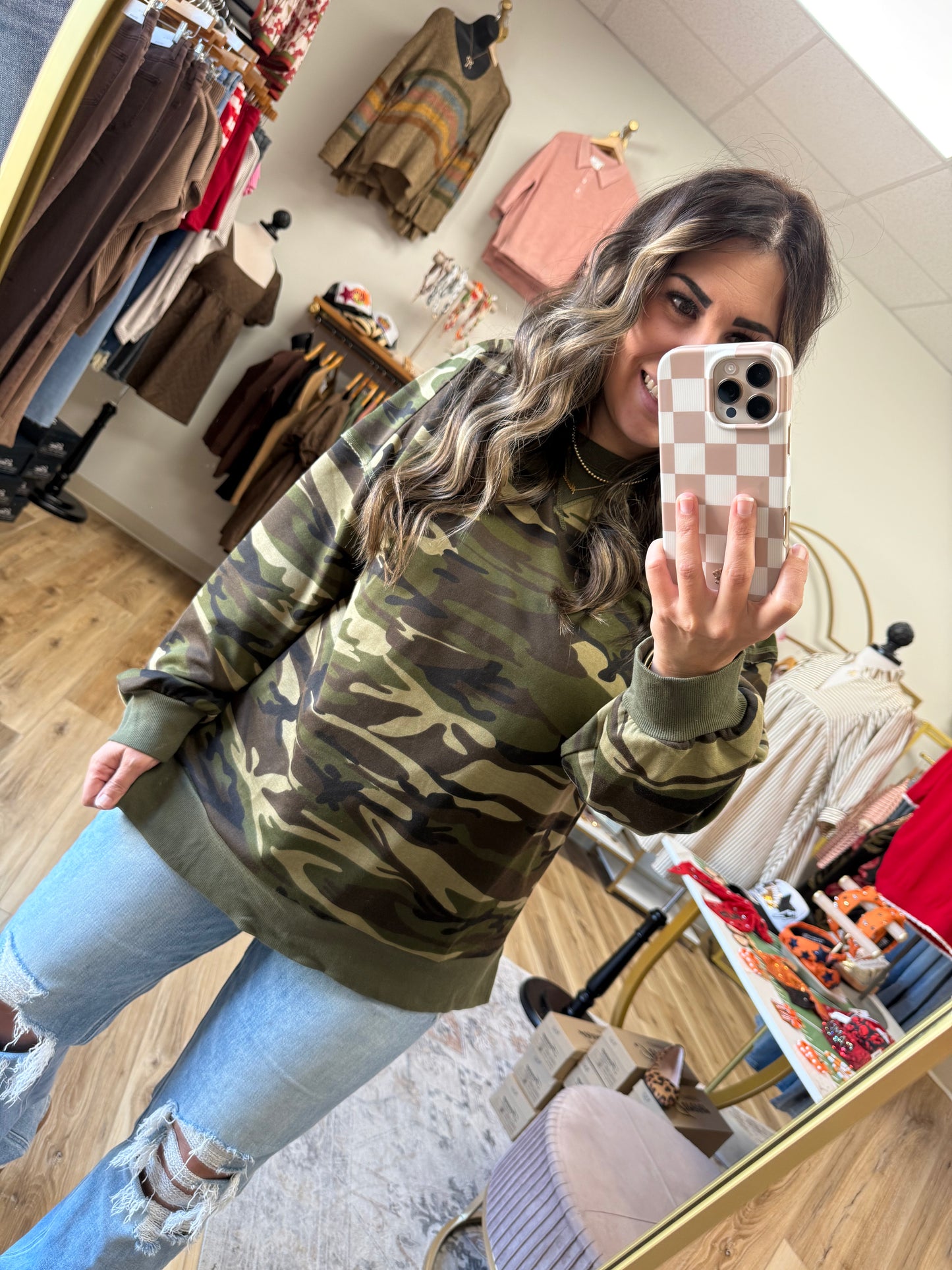 Camo Sweatshirt