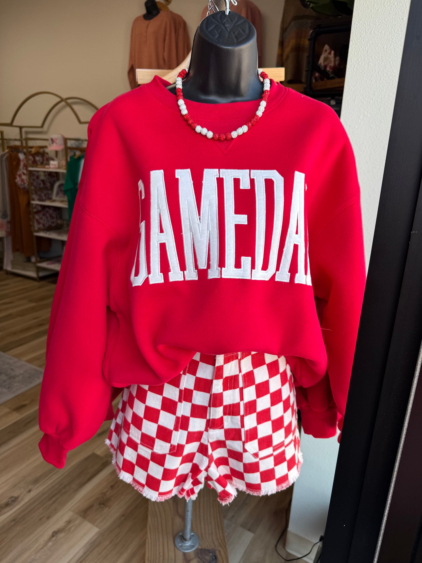 Red Gameday Sweatshirt