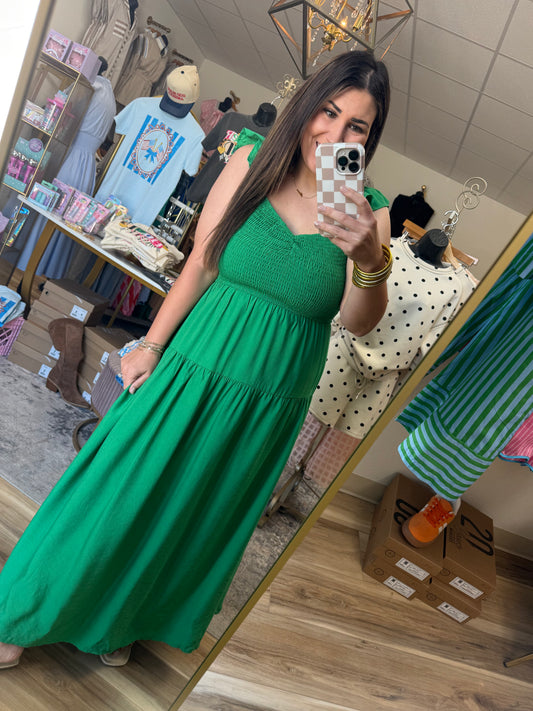 Kelly Green Maxi