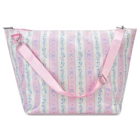 Shimmer Floral Stripes Weekender