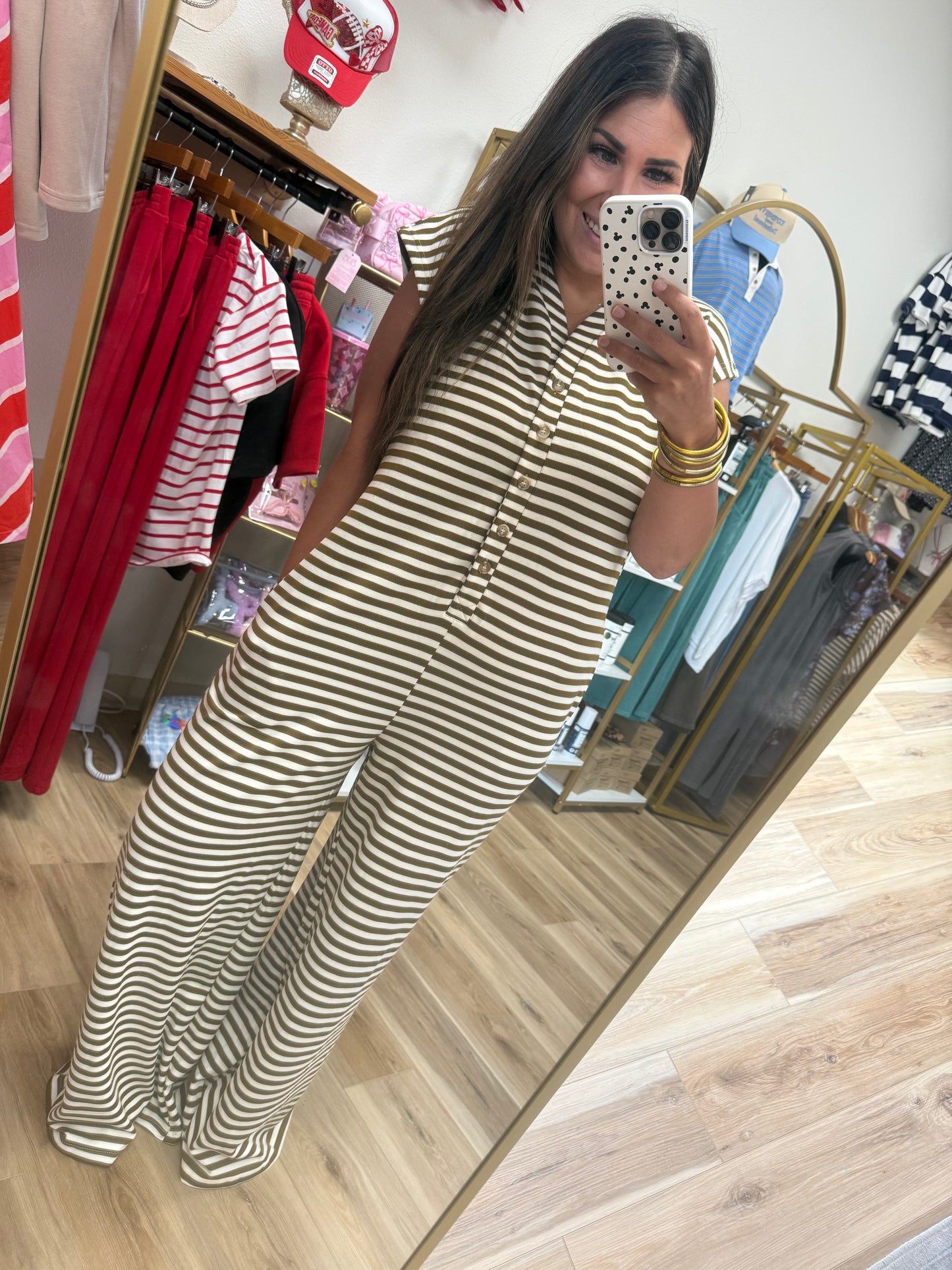 Brown Stripe Jumper