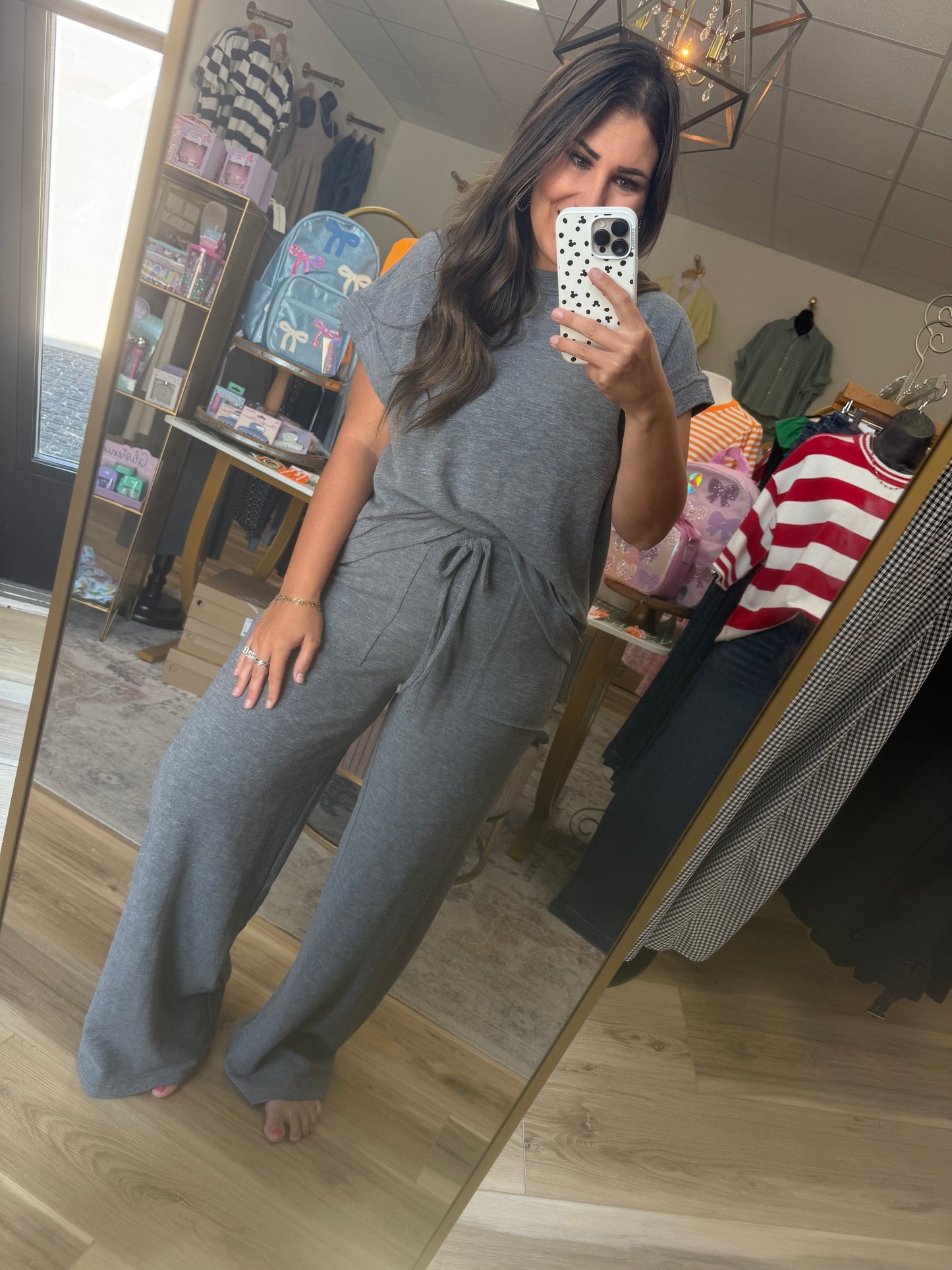 Grey Pant Set