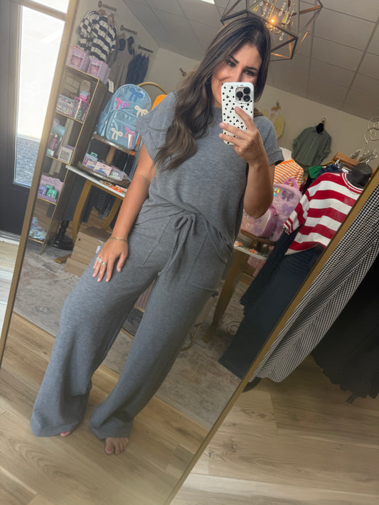 Grey Pant Set