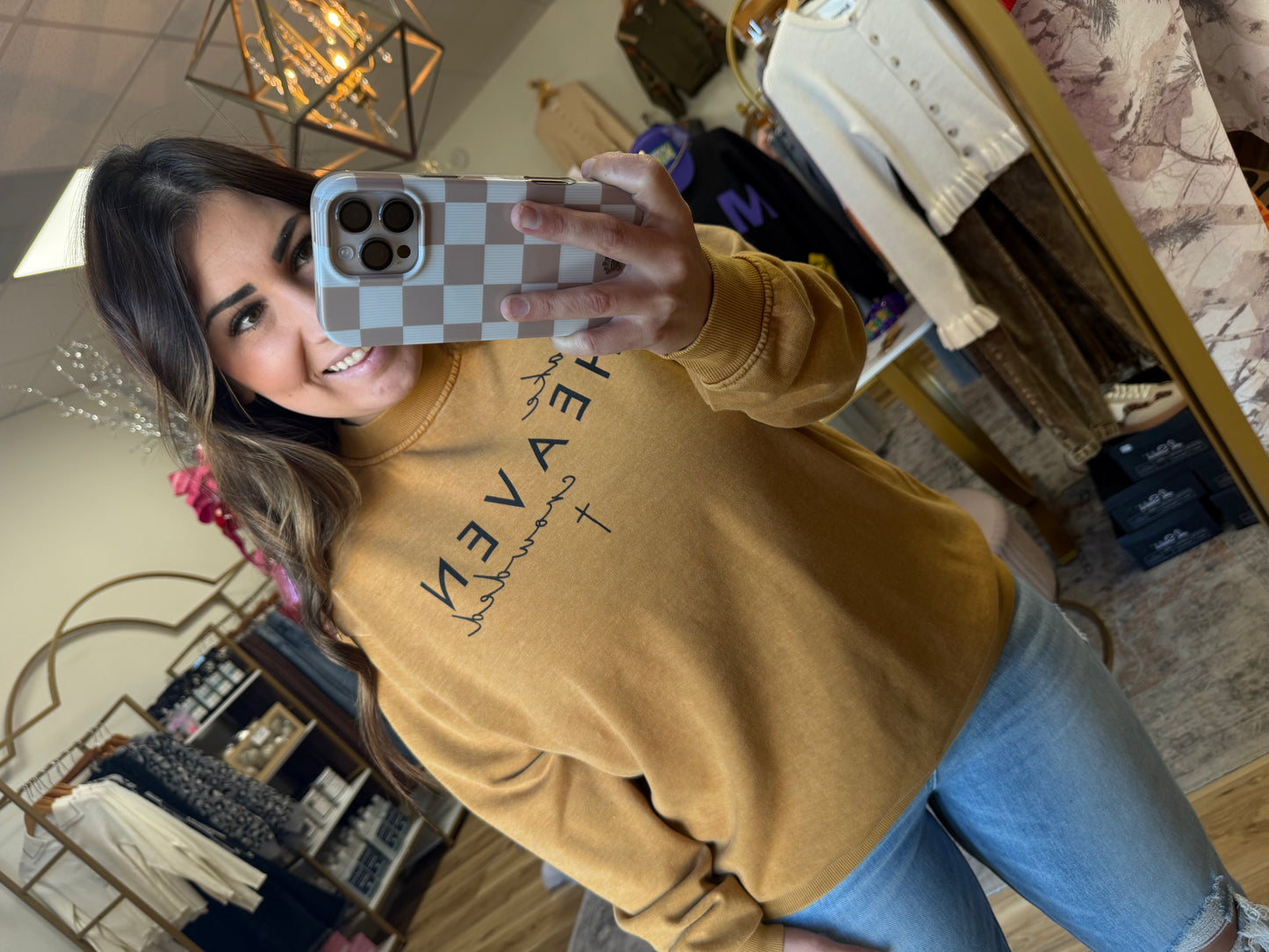 Make Heaven Crowded Sweater