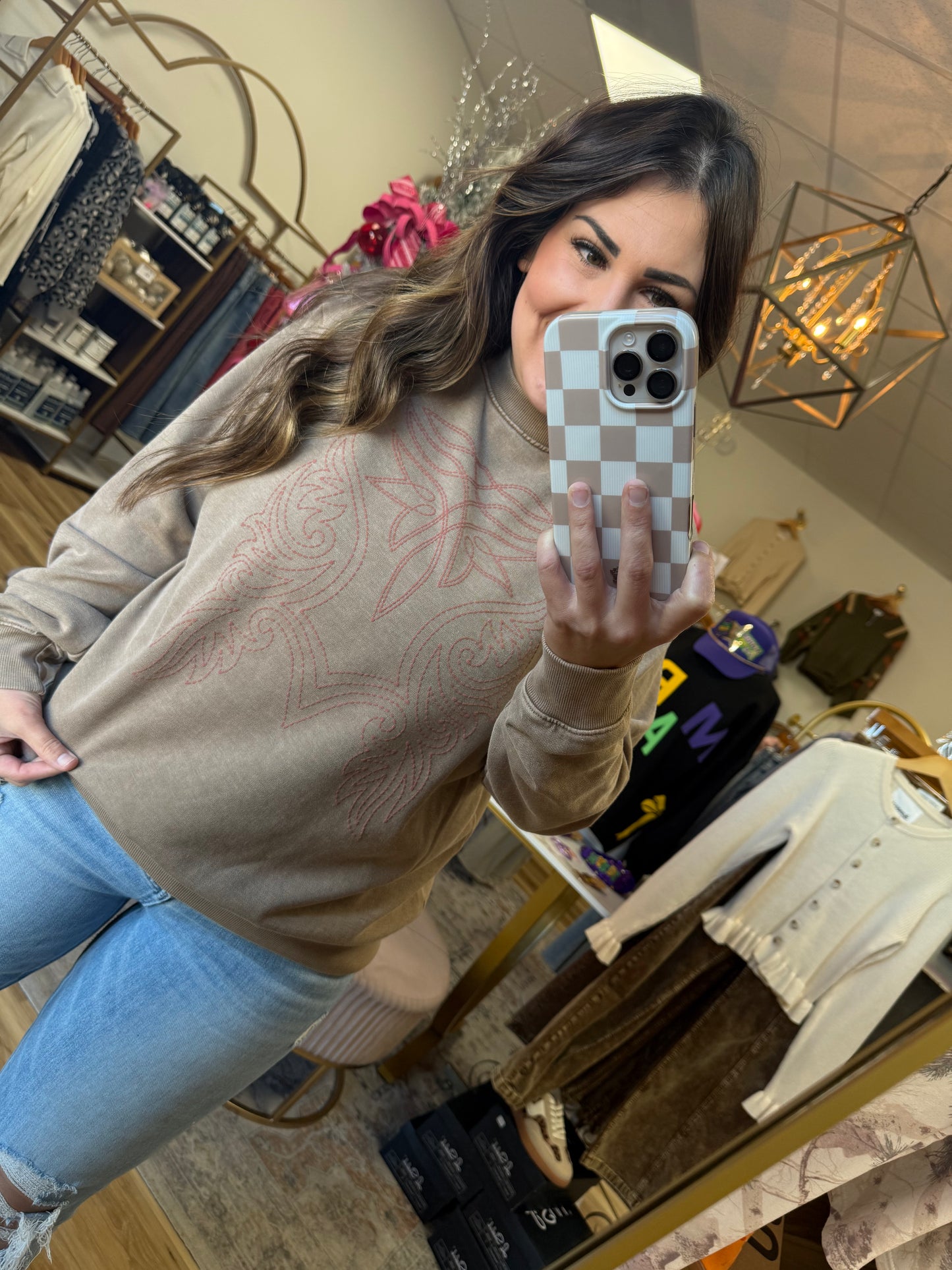 Western Stitch Sweater