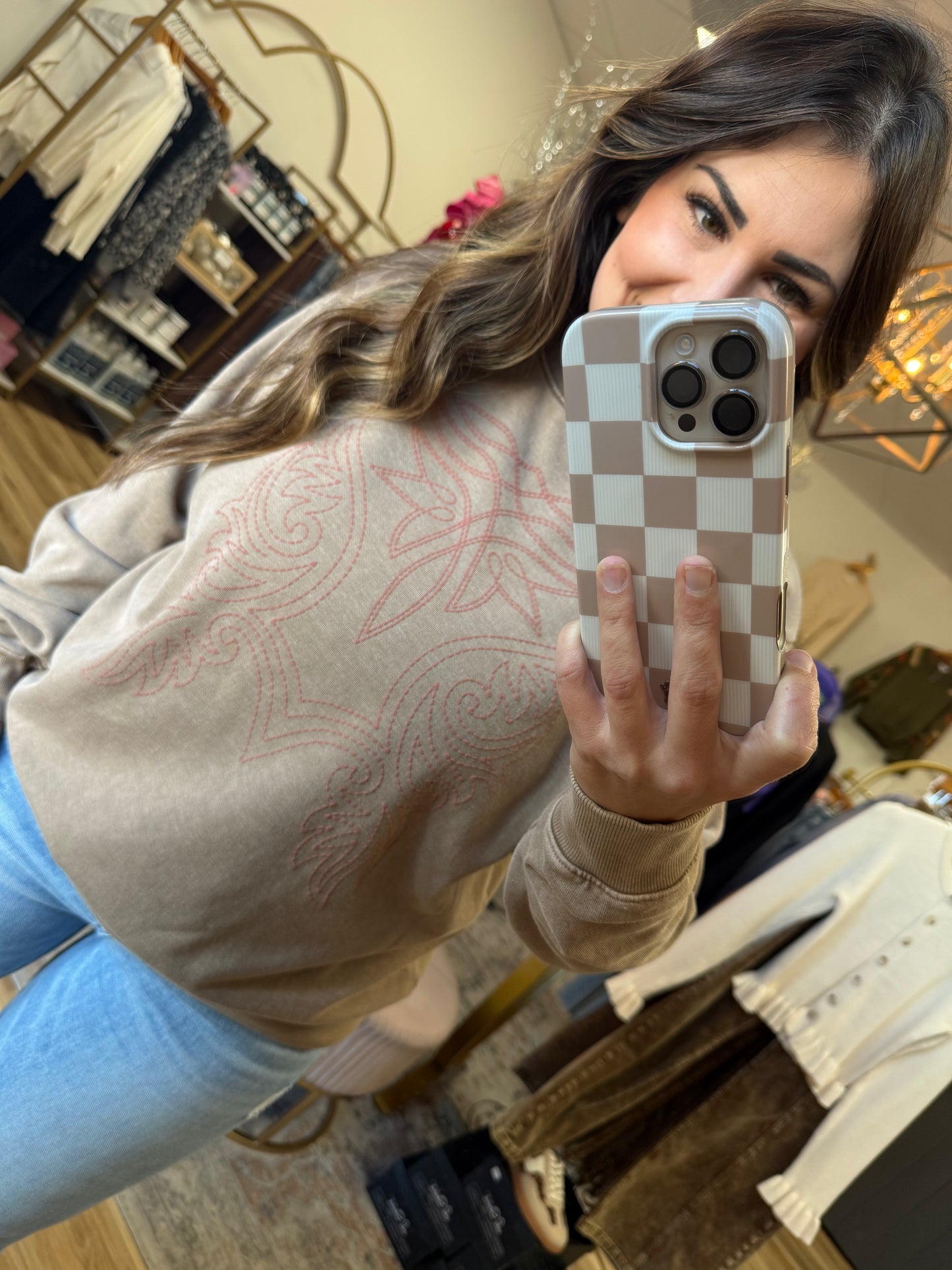 Western Stitch Sweater