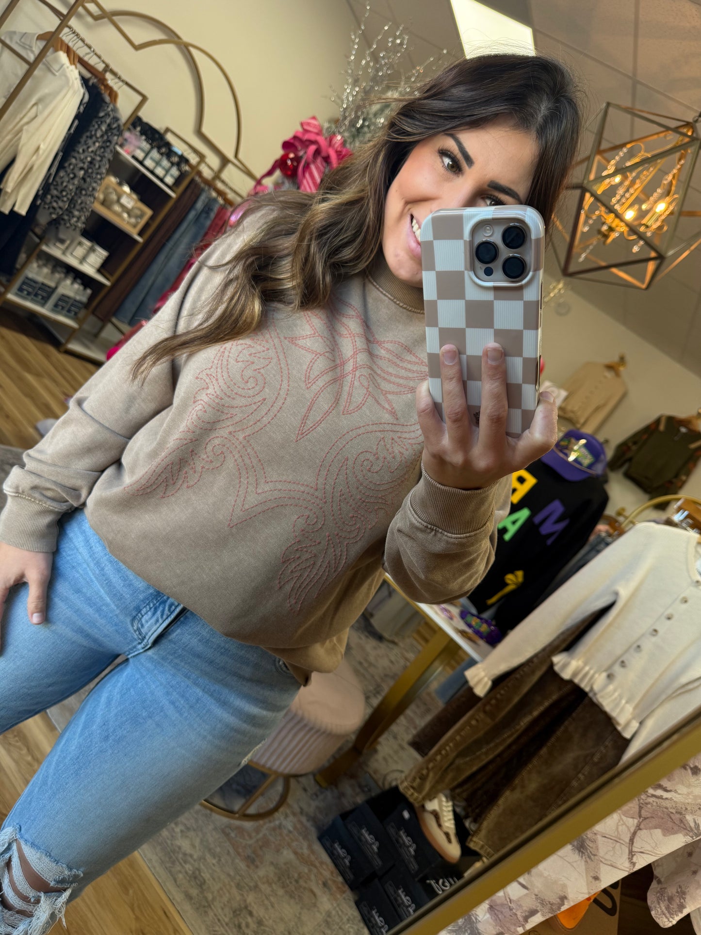 Western Stitch Sweater