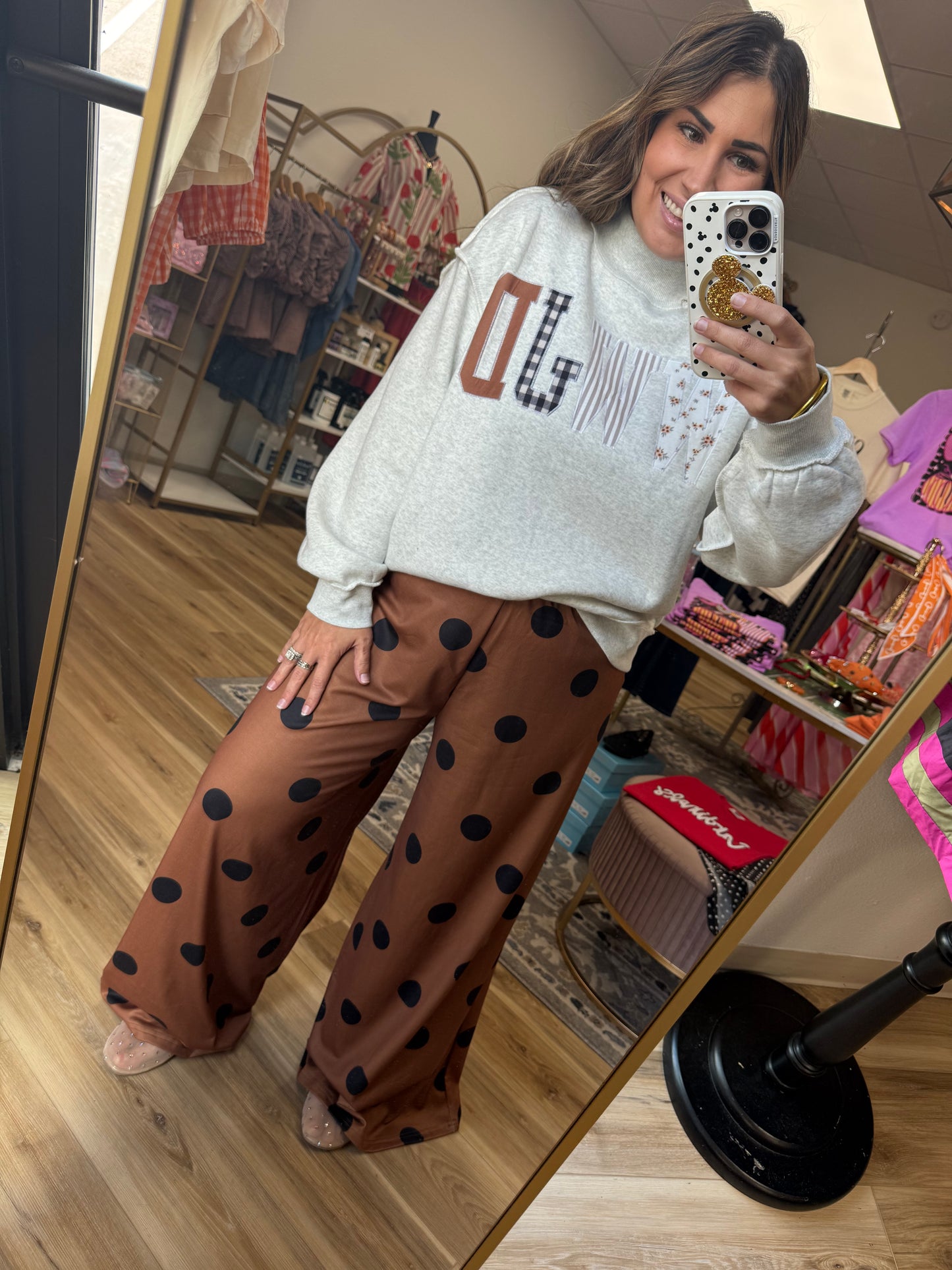 WWJD Mock Neck Sweatshirt