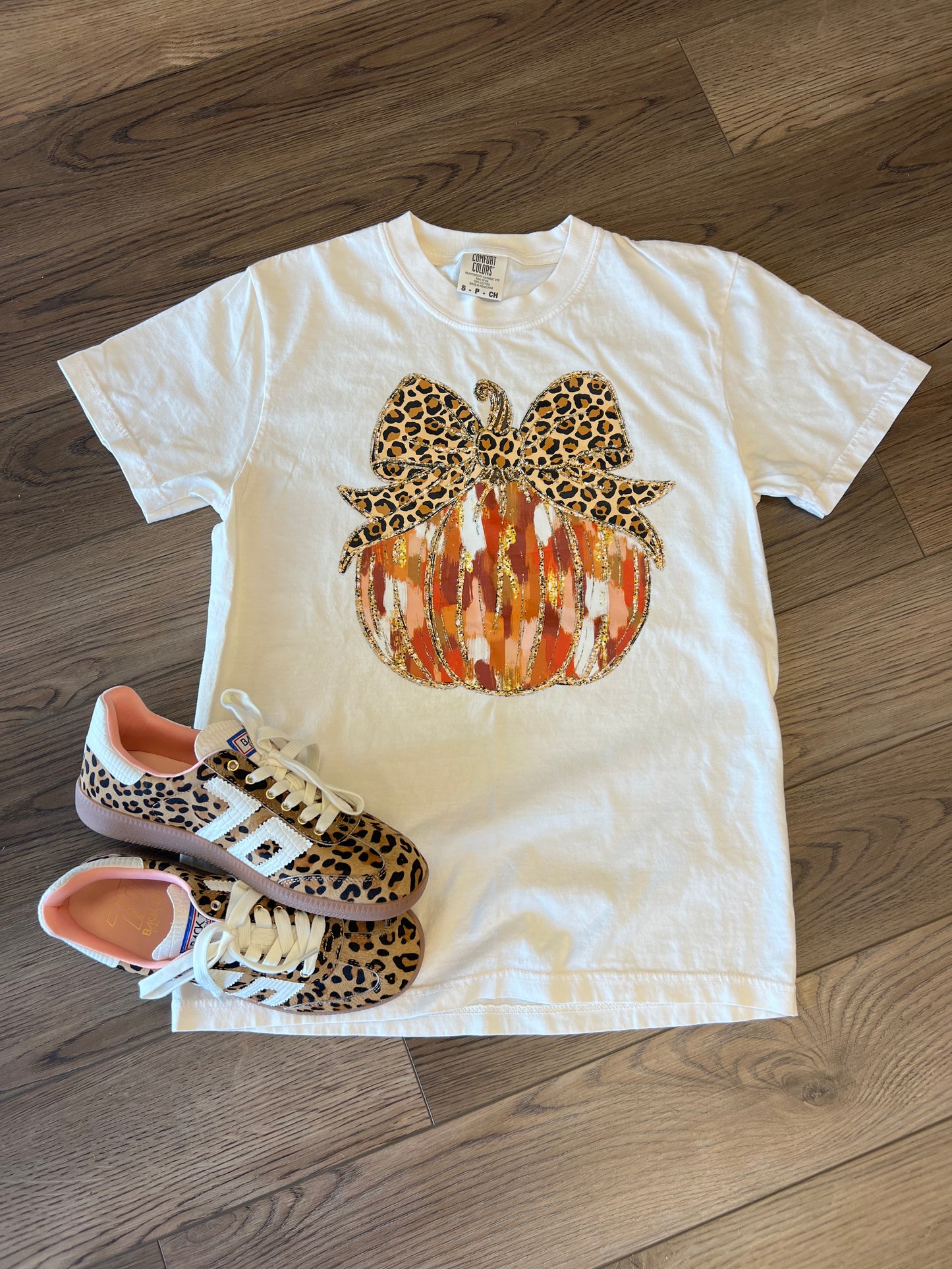 Leopard Pumpkin Tee